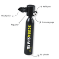 Mini Refillable Scuba Tank - Scubashark - free diving, spearfishing, boating, ocean, underwater